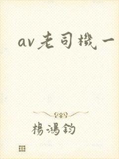 av老司机一区封面