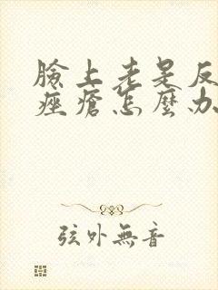 脸上老是反复长痤疮怎么办