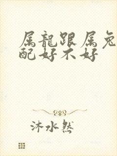 属龙跟属兔的婚配好不好封面