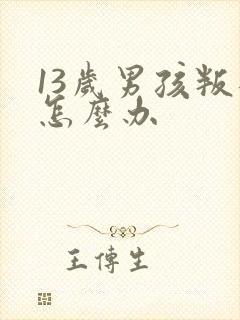 13岁男孩叛逆怎么办