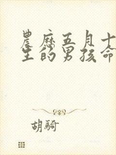 农历五月十五出生的男孩命运如何?