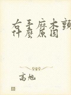 右手麻木颤抖是什么原因