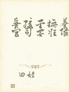 争孩子抚养权的官司要准备多少钱