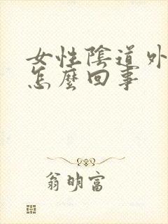 女性阴道外起疣怎么回事封面