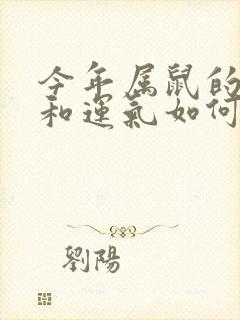 今年属鼠的财运和运气如何20231984