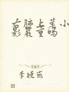 右肺上叶小结节影严重吗封面