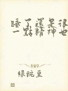 睡了还是很困 一点精神也没有