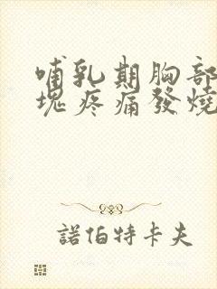 哺乳期胸部有硬块疼痛发烧怎么办