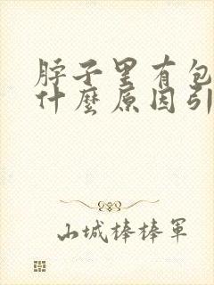 脖子里有包块是什么原因引起的