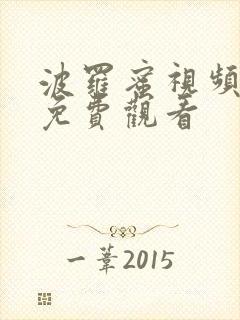 波罗蜜视频在线免费观看封面