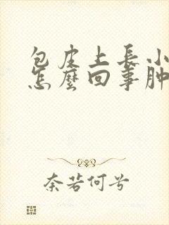 包皮上长小疙瘩怎么回事肿了还疼