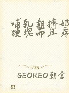 哺乳期挤奶了有硬块而且疼怎么办