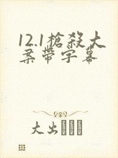 12.1枪杀大案带字幕