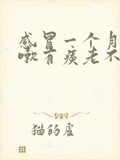 感冒一个月了咳嗽有痰老不好