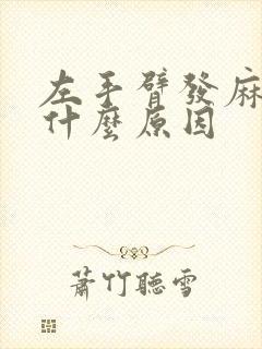 左手臂发麻头晕什么原因