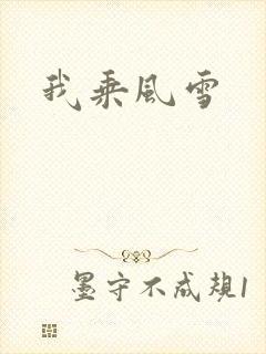 我乘风雪