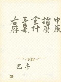 右手食指中指发麻是什么原因引起的