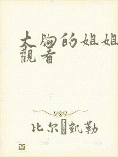 大胸的姐姐在线观看