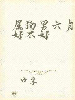 属狗男六月出生好不好