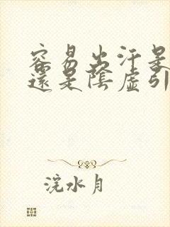 容易出汗是阳虚还是阴虚引起的