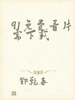 91免费看片无需下载