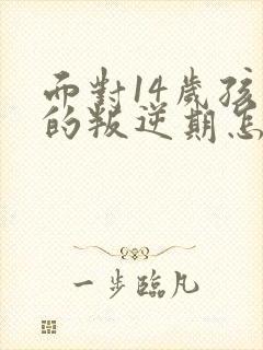 面对14岁孩子的叛逆期怎么办