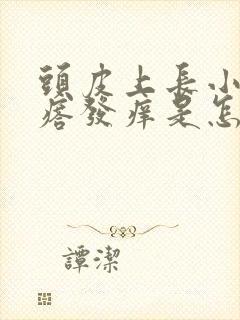 头皮上长小红疙瘩发痒是怎么回事封面