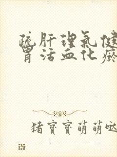 疏肝理气健脾养胃活血化瘀