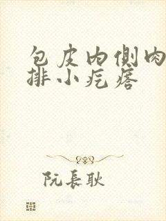 包皮内侧肉色一排小疙瘩