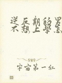 逆反期的男孩子不想上学怎么办