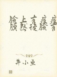 脸上有痘痘敷面膜然后脸有点刺痛感封面