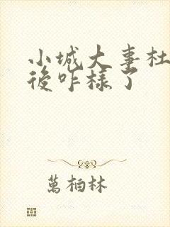 小城大事杜涛最后咋样了