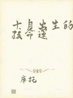 十月出生的马男孩命运