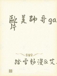 欧美帅哥gay片封面