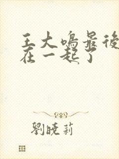 王大鸣最后和谁在一起了封面