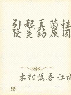 引起真菌性阴道发炎的原因封面