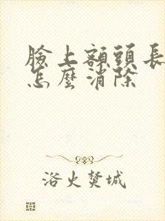 脸上额头长痘痘怎么消除