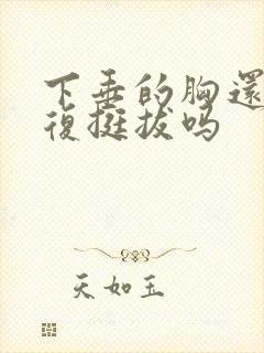 下垂的胸还能恢复挺拔吗