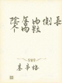 阴唇内侧长了两个肉粒