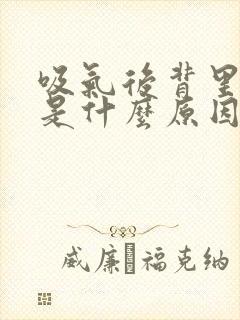 吸气后背里面疼是什么原因