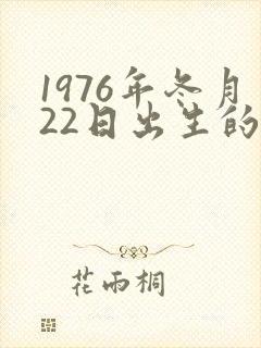 1976年冬月22日出生的命运封面