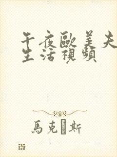 午夜欧美夫妻性生活视频