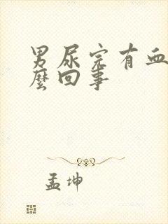 男尿完有血是怎么回事