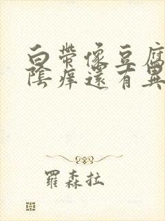 白带像豆腐渣外阴痒还有异味封面