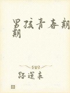 男孩青春期叛逆期封面