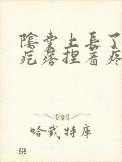 阴囊上长了一个疙瘩捏着疼