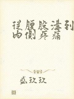从腹股沟到膝盖内侧疼痛