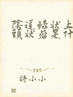 阴道鳞状上皮乳头状瘤是什么病封面