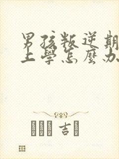 男孩叛逆期不想上学怎么办