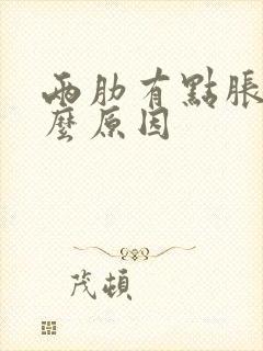 两肋有点胀是什么原因封面